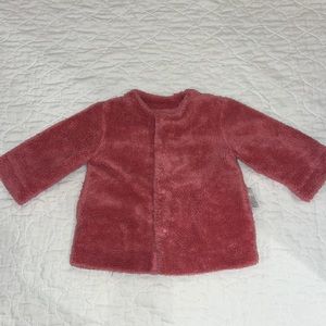 12-18M Uniqlo reversible stylish fleece jacket